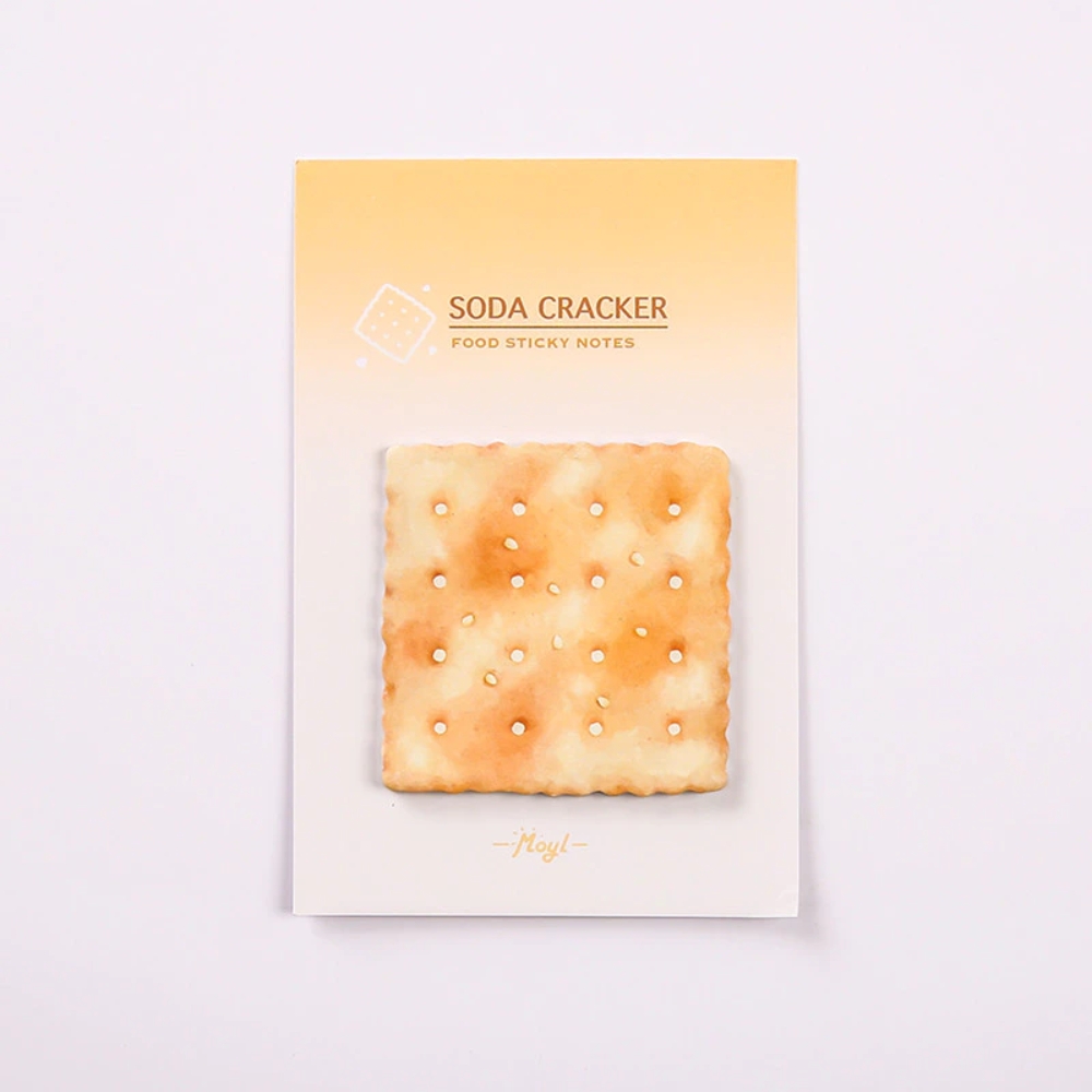 4CPP (10) Soda Cracker Food Sticky Notes - Image 1
