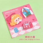 Pink Lovely Room Sticky Note Set